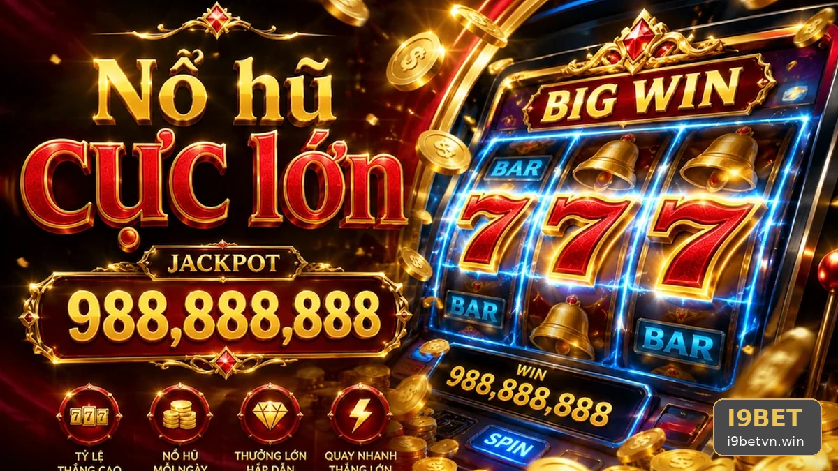 Vệt Sáng Chạy Dọc Guồng Slot: Kinh Nghiệm Đọc Cảnh Nổ Hũ Tại I9BET